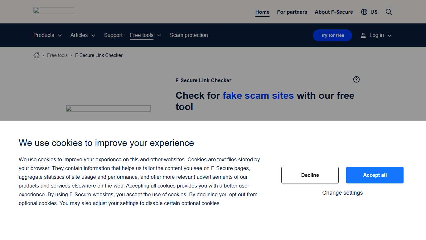 F-Secure Link Checker F‑Secure